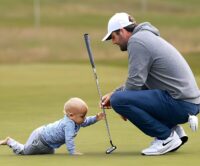 It’s a&nbsp;boy! Scottie Scheffler dorazil na&nbsp;Masters s&nbsp;devítidenním synem