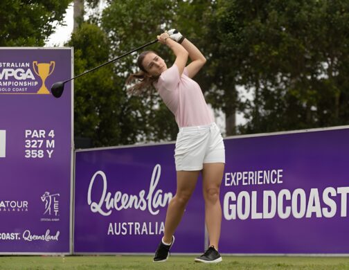Skvělý start Lucie Váchové: -5 a kontakt s elitou. Patricie Macková bojovala s vodou i hlavou